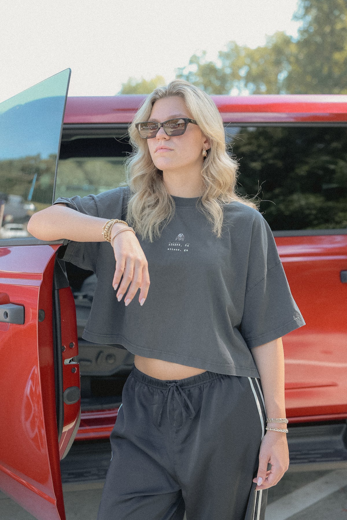 Destination: Athens, GA Crop Tee