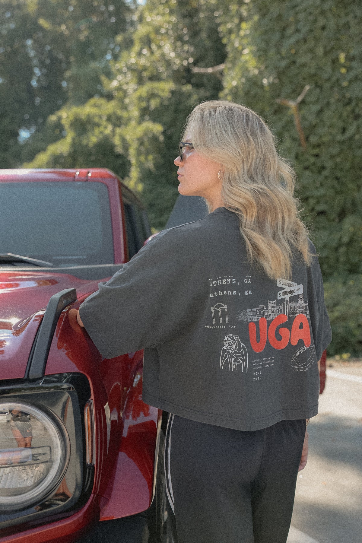 Destination: Athens, GA Crop Tee