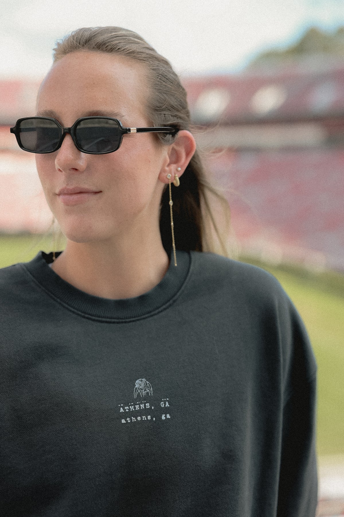 Destination: Athens, GA Terry Crew Neck