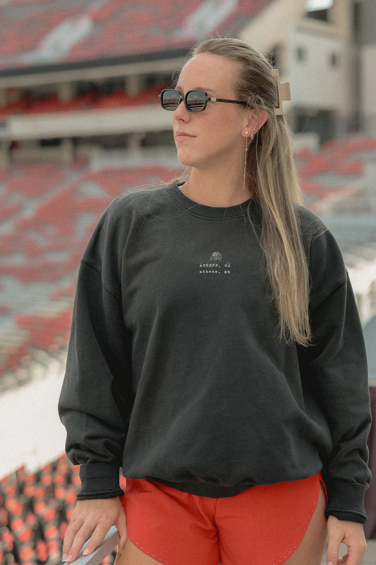 Destination: Athens, GA Terry Crew Neck