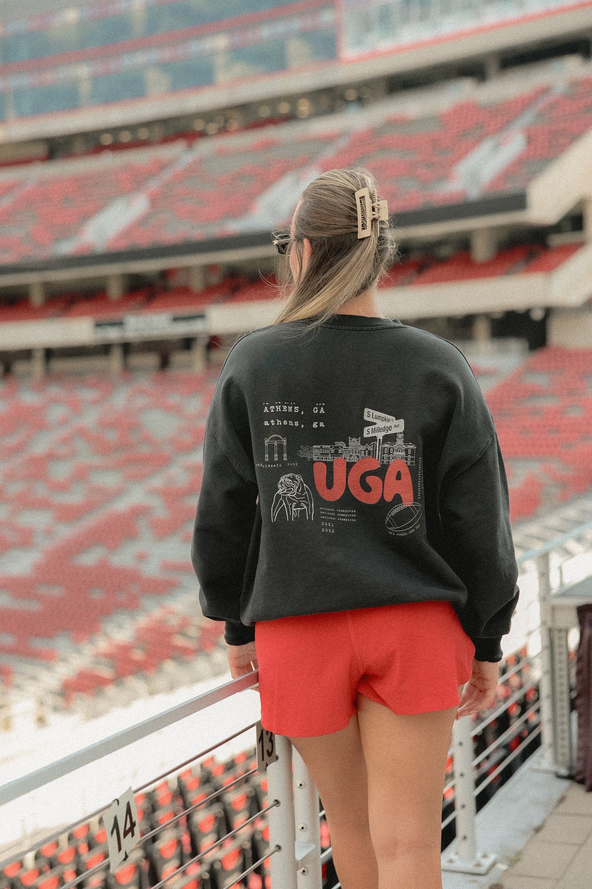 Destination: Athens, GA Terry Crew Neck