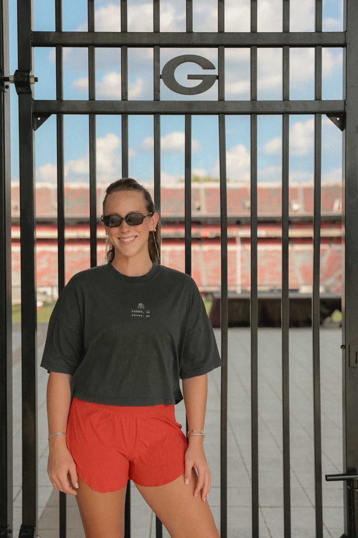 Destination: Athens, GA Crop Tee