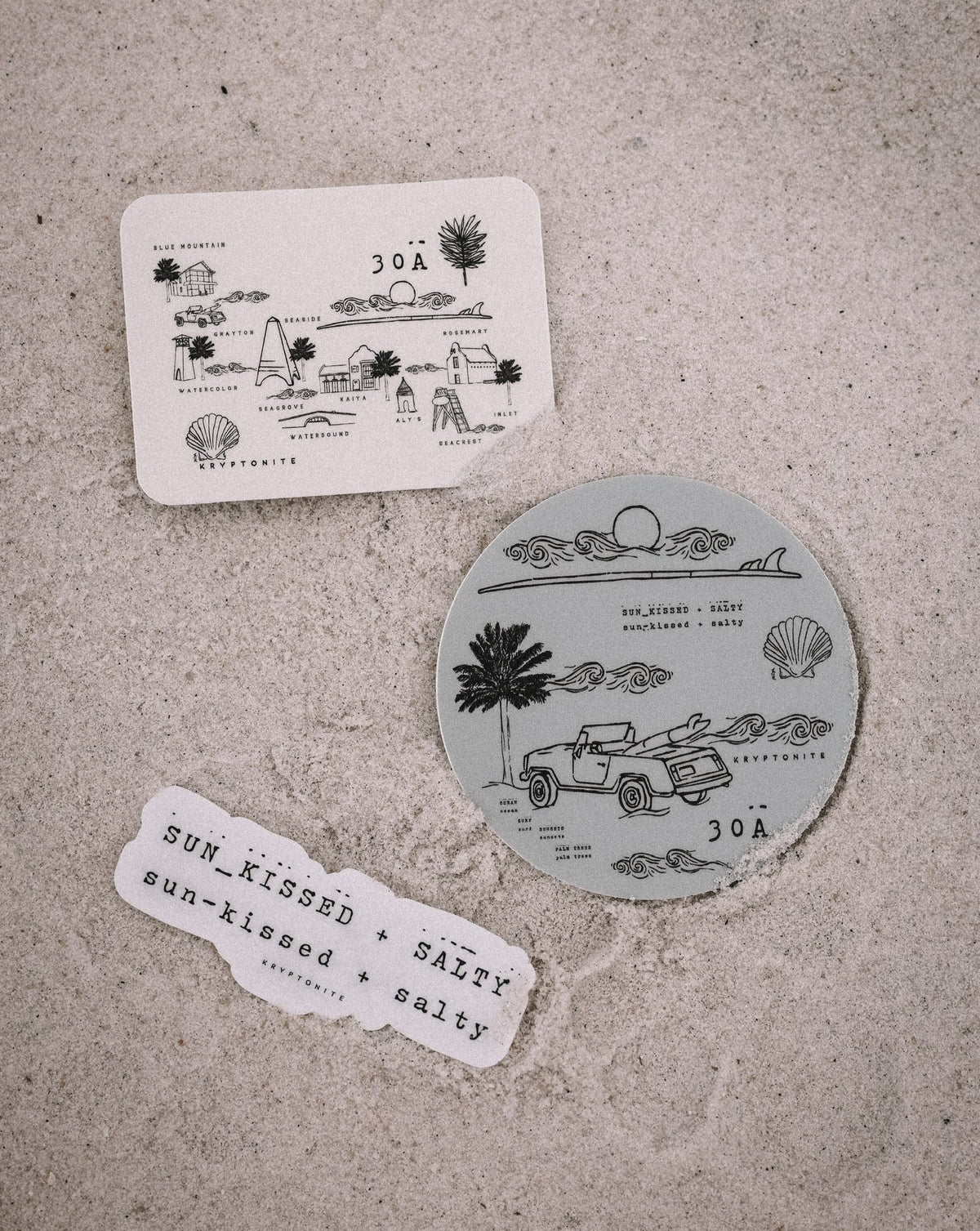 LTD Sun-kissed + Salty STICKER