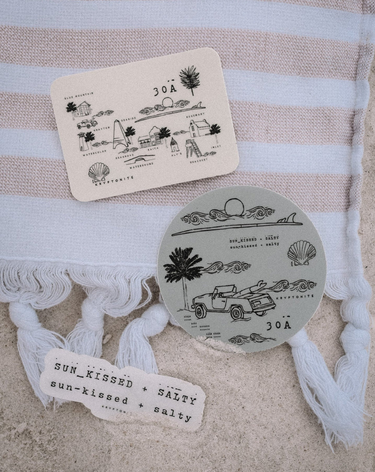 Destination: 30A STICKER