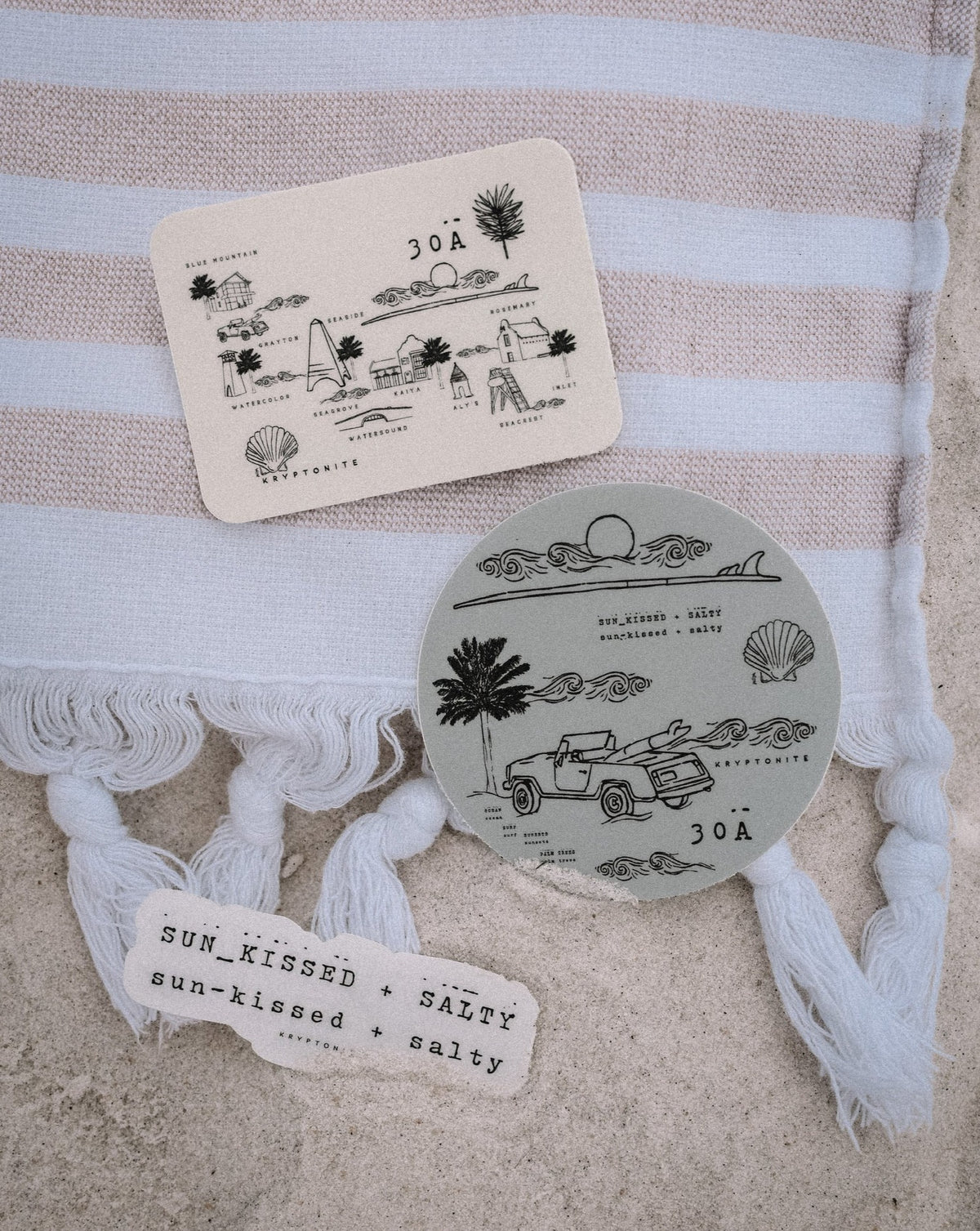 LTD Sun-kissed + Salty STICKER