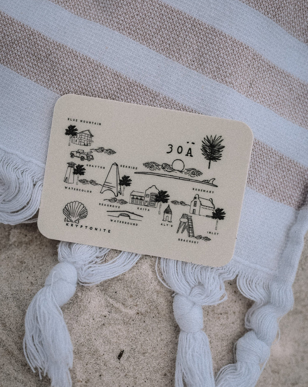 Destination: 30A STICKER