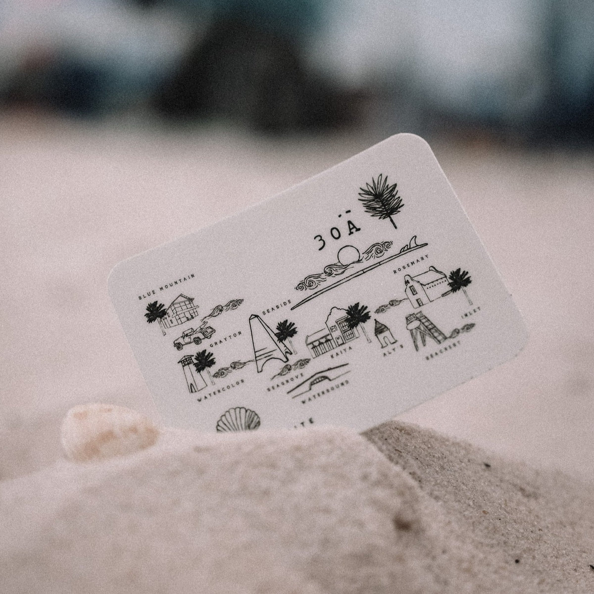 Destination: 30A STICKER