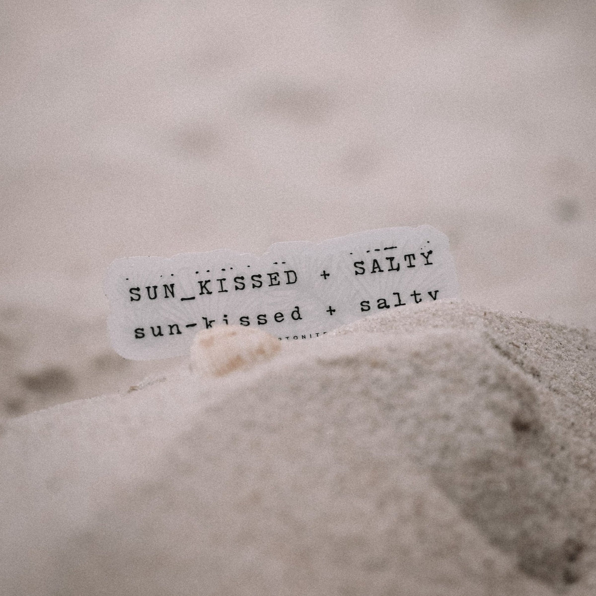 LTD Sun-kissed + Salty STICKER