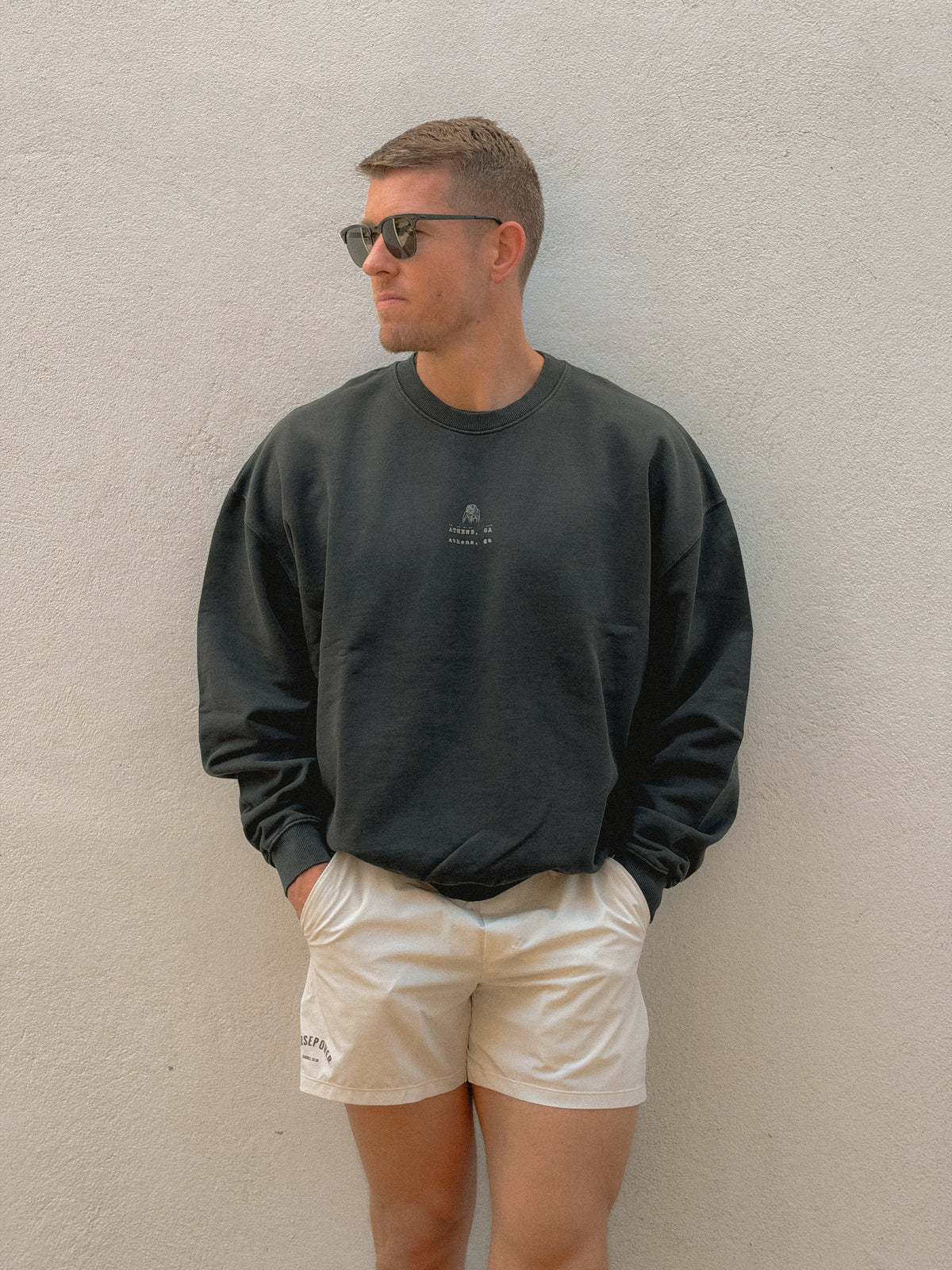 Destination: Athens, GA Terry Crew Neck