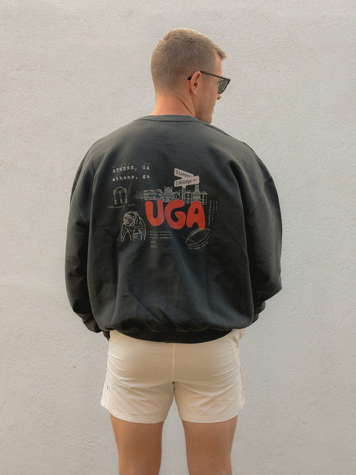 Destination: Athens, GA Terry Crew Neck