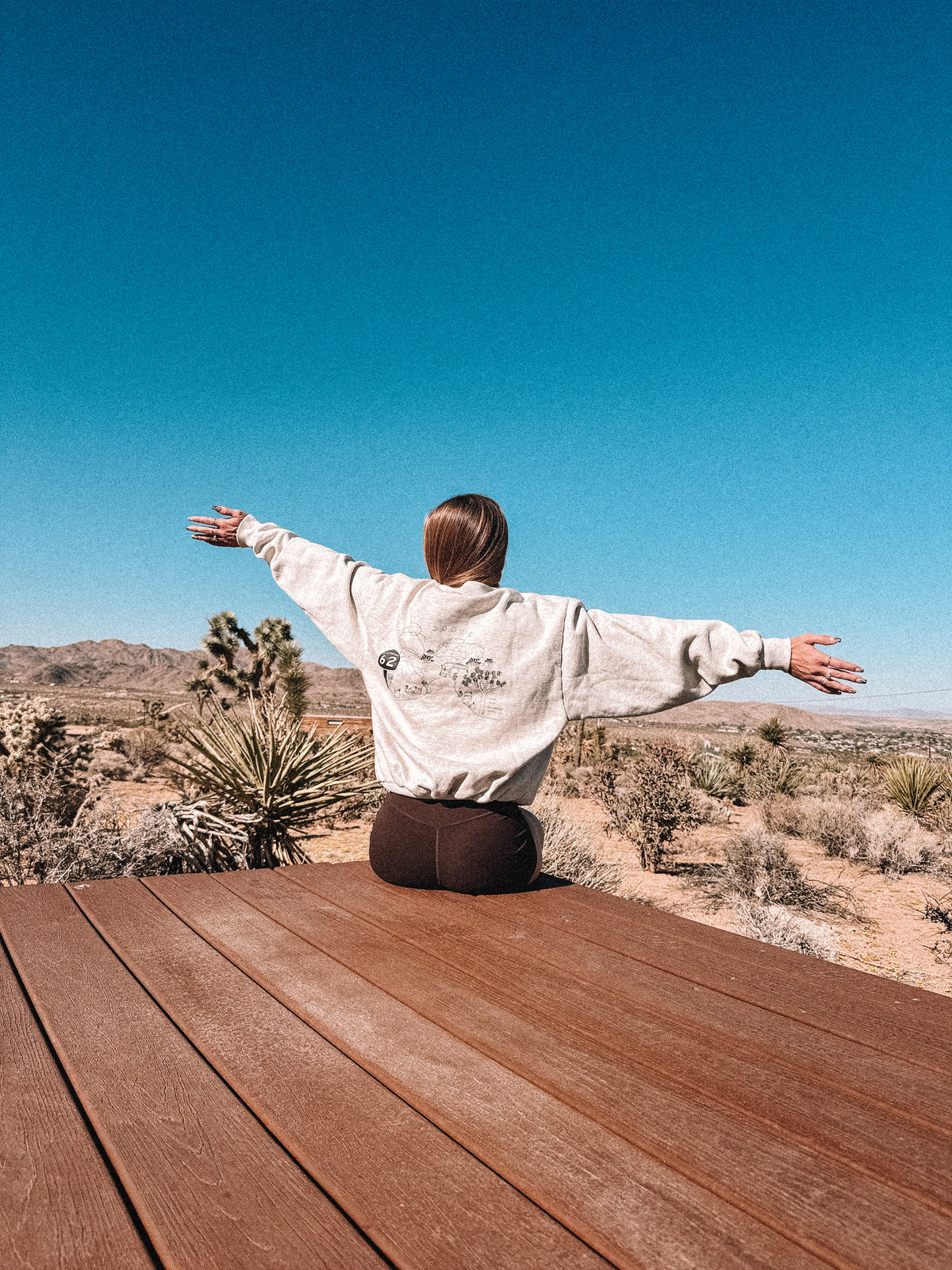 Destination: Joshua Tree Oversized Crew Neck