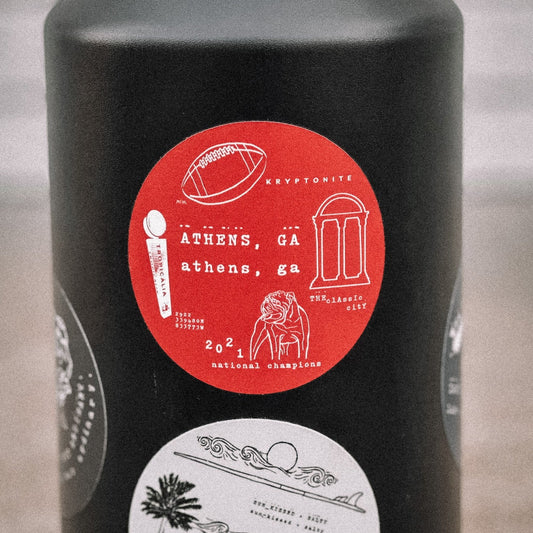 Destination: Athens, GA STICKER