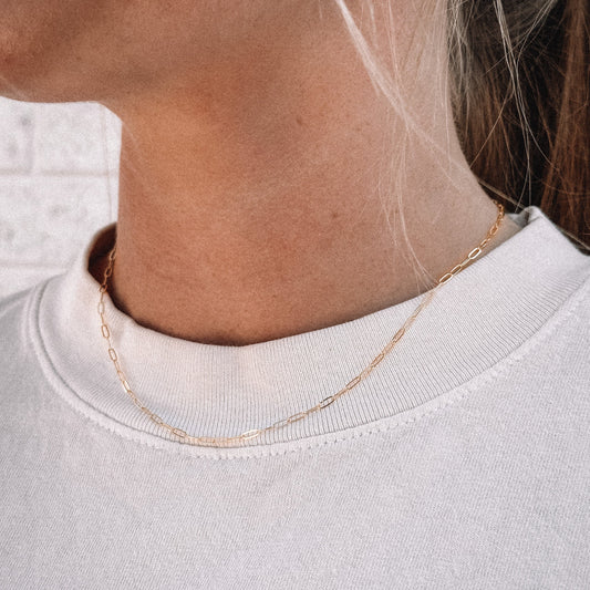 Gold-Filled Small Chain Necklace