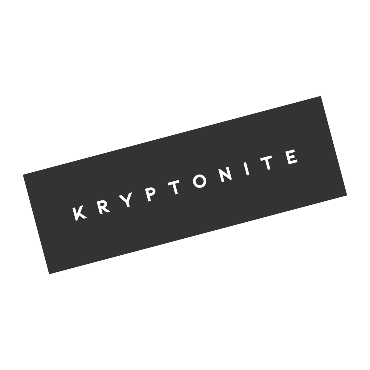 OG Classic KRYPTONITE STICKER