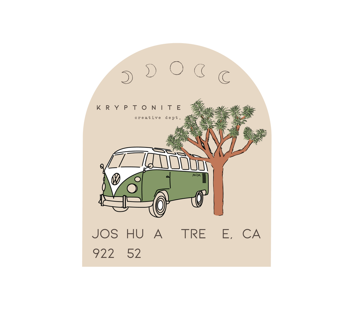 Destination: Joshua Tree, CA STICKER