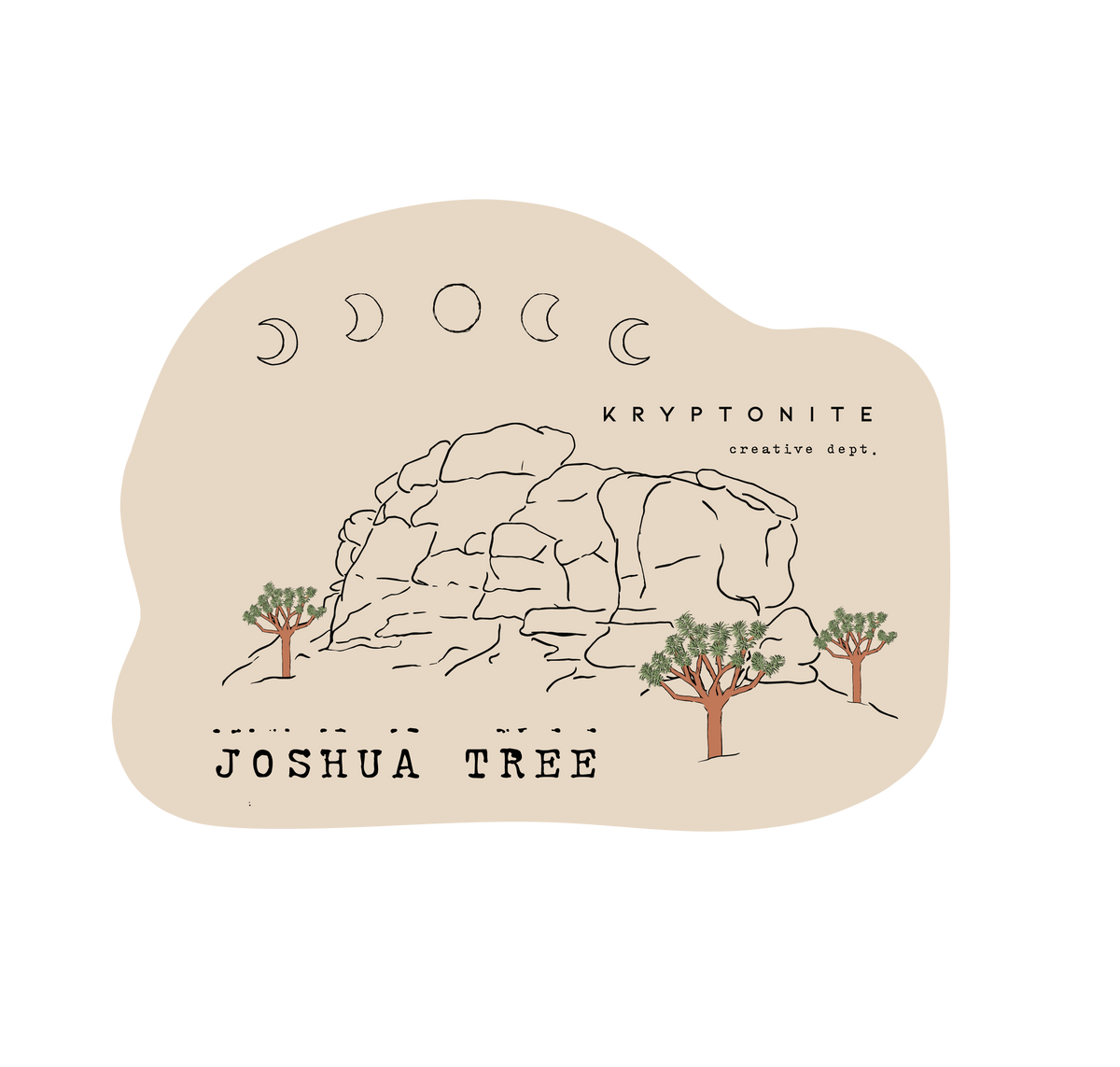 Destination: Joshua Tree, CA STICKER