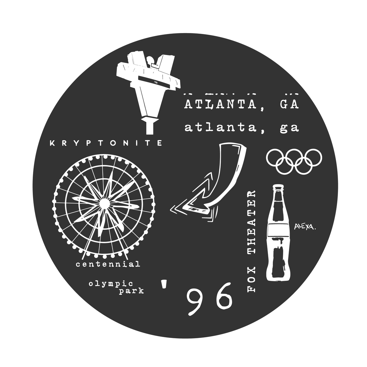 Destination: Atlanta STICKER