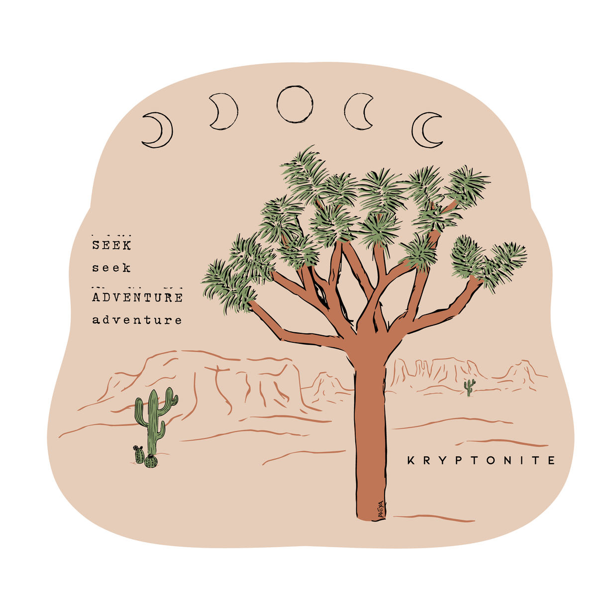 Destination: Joshua Tree, CA STICKER